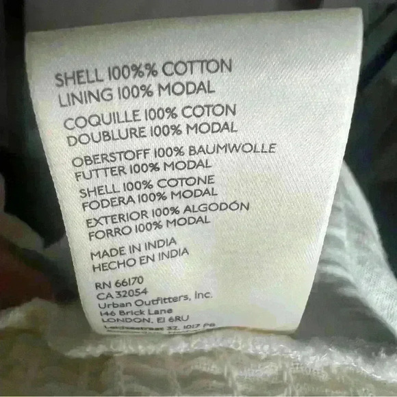 FREE PEOPLE Chloe White Cotton Sweetheart
Neckline L - Picture 10 of 10